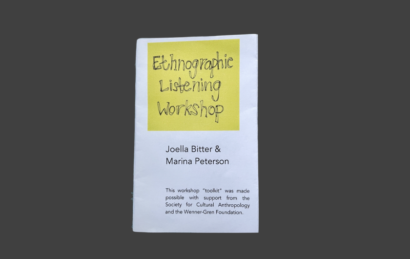 Ethnographic Listening Workshop "Toolkit"